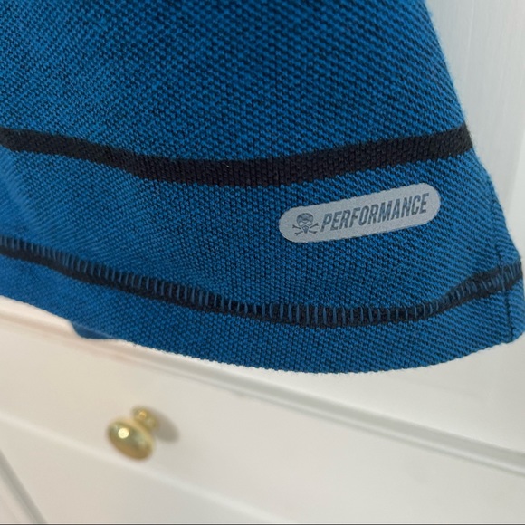 Tony Hawk Next Level Series Blue Black Stripe Tank Top XL Skateboard Summer - Picture 2 of 6